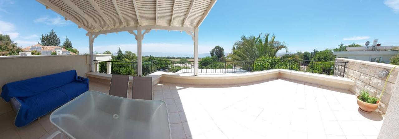 Appartamento למרפסת La Balcona Chorazim Esterno foto